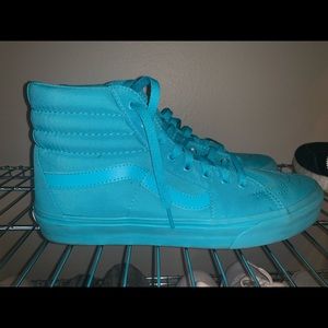 Vans Sk8-Hi Neon Blue SZ: 11
